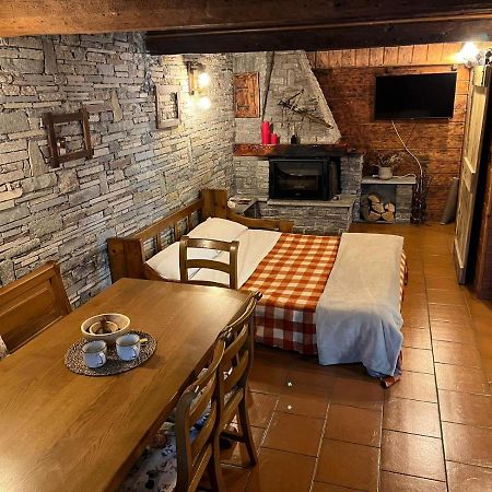 Antey-Saint-AndréMonolocale Rustico Di Montagnaアパートメント エクステリア 写真