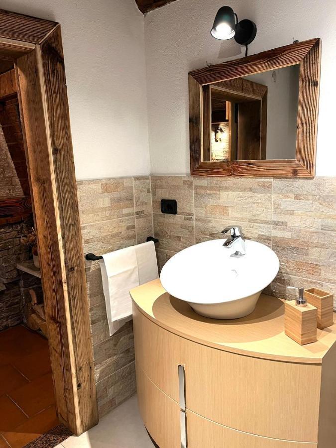 Antey-Saint-AndréMonolocale Rustico Di Montagnaアパートメント エクステリア 写真