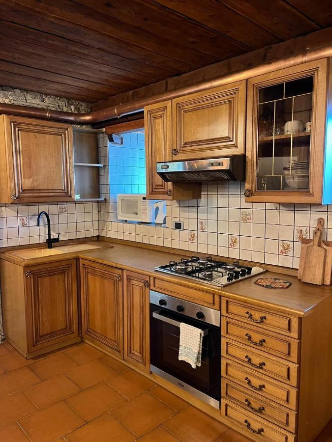 Antey-Saint-AndréMonolocale Rustico Di Montagnaアパートメント エクステリア 写真